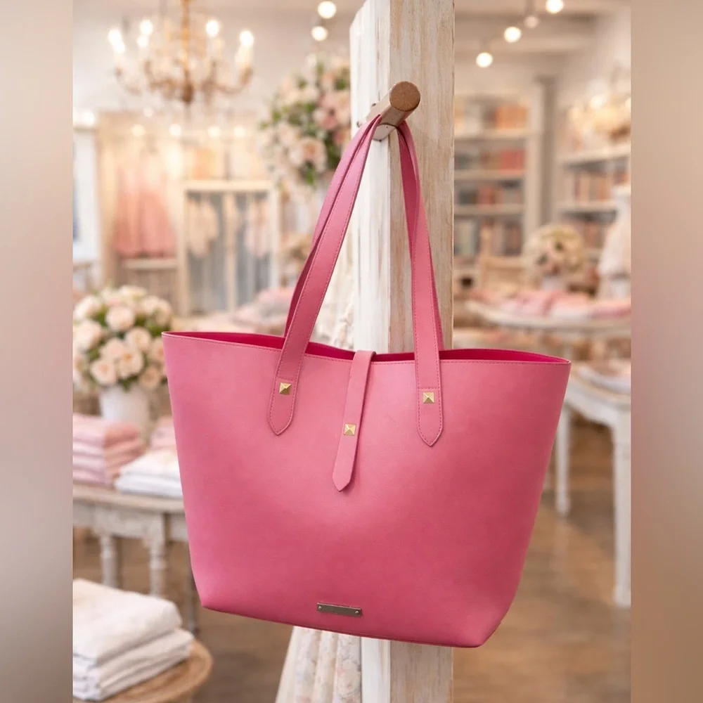 Special Edition Juicy Couture Pink Structured Tote Bag